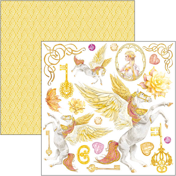 Ethereal Fussy Cut Pad 6"x6" 24/Pkg