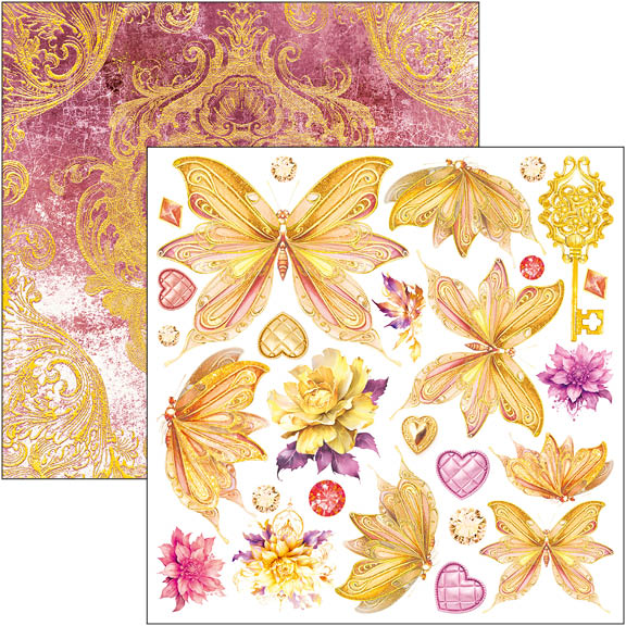 Ethereal Fussy Cut Pad 6"x6" 24/Pkg