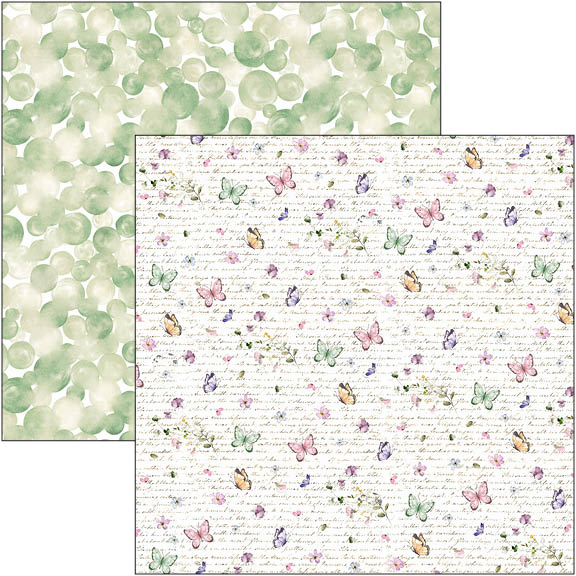 Ciao Bella Blooming Patterns Pad 12"x12" 8/Pkg