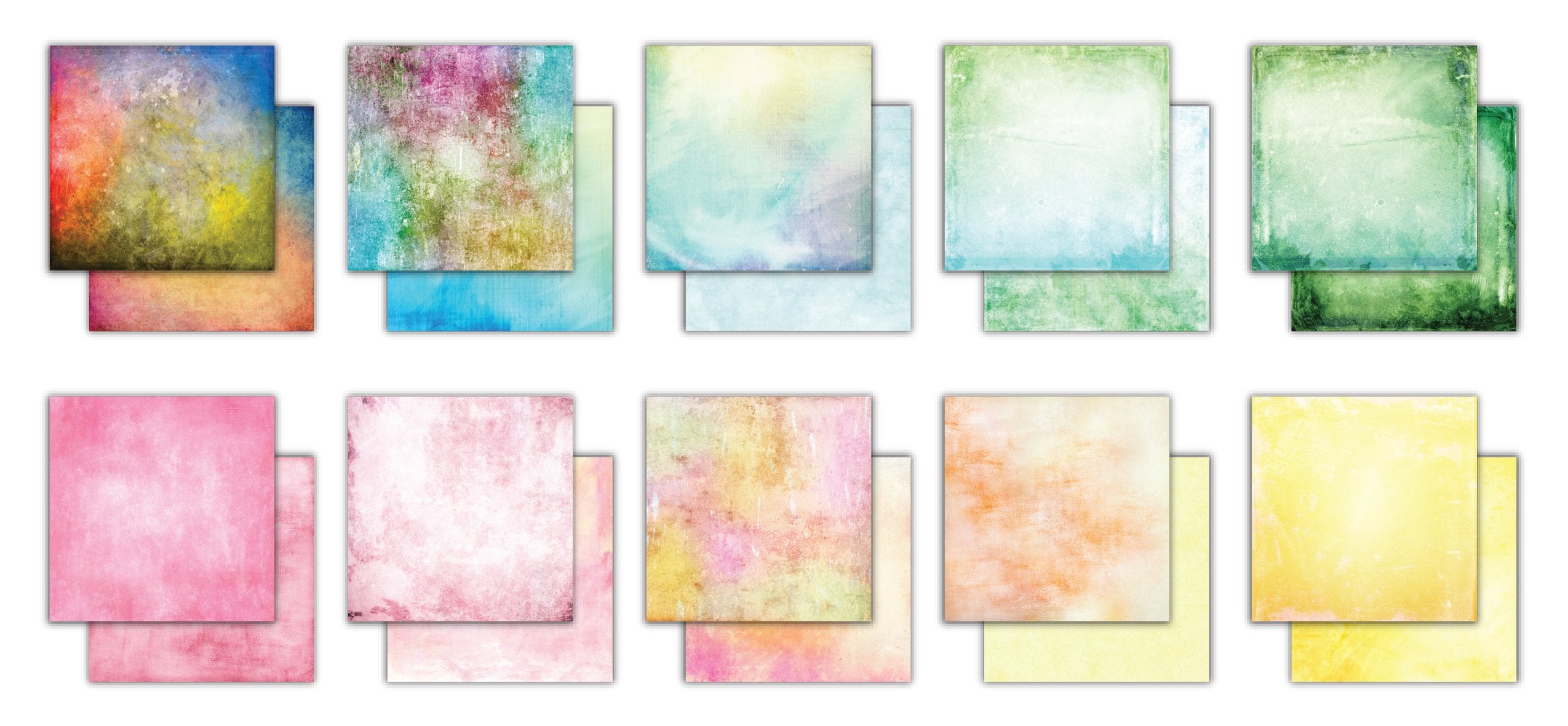 Grunge - Light Tones 6x6 Premium Paper Pad