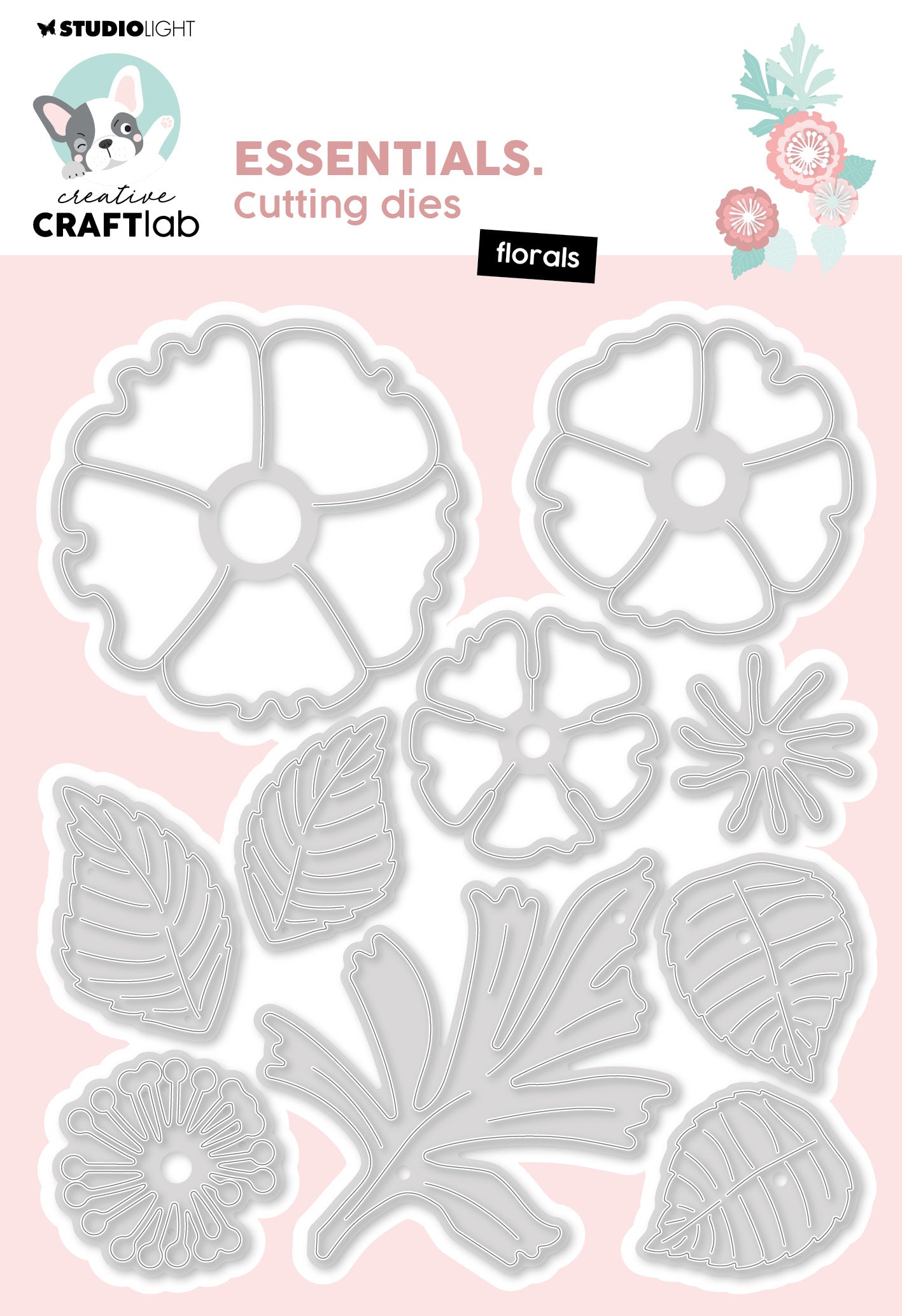 CCL Cutting Die Florals Essentials 10 PC