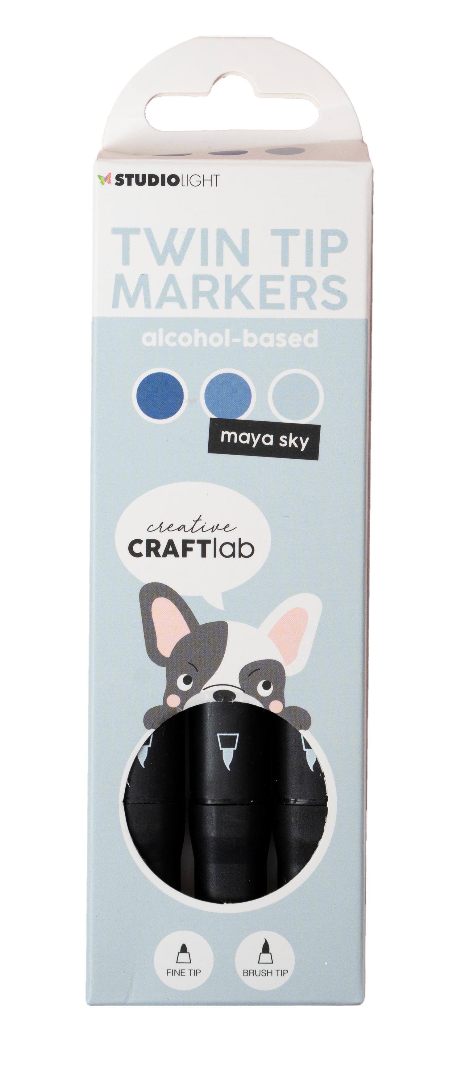 CCL Alcohol Marker Maya Sky Essentials 48x152x13mm 3 PC nr.11