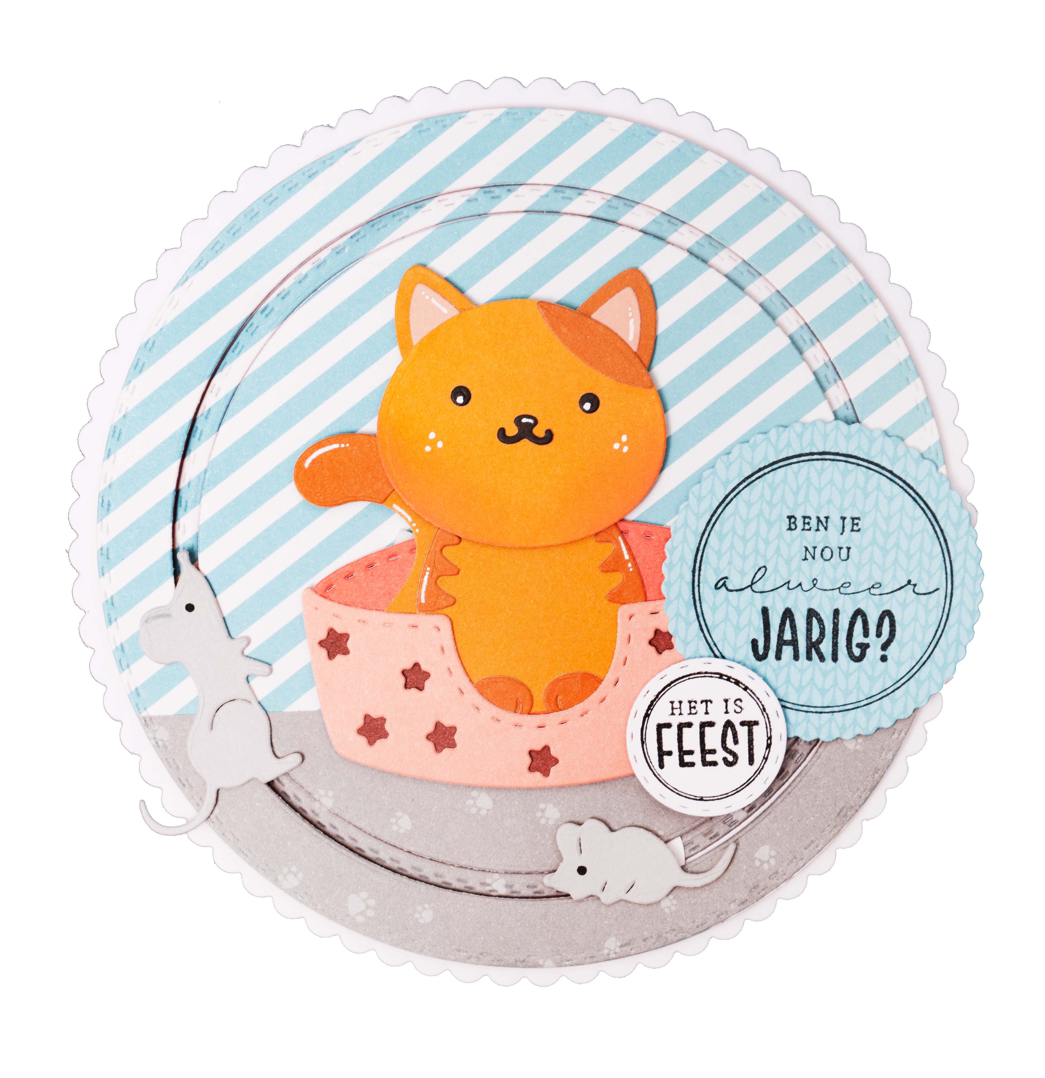 CCL Cutting Die Nested Circles Essentials 142x142x1mm 12 PC nr.744