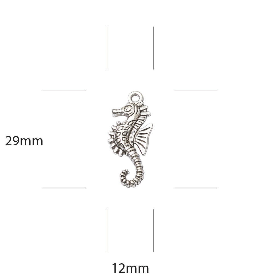 Craft Consortium Ocean Tale - Metal Charms - Seahorse