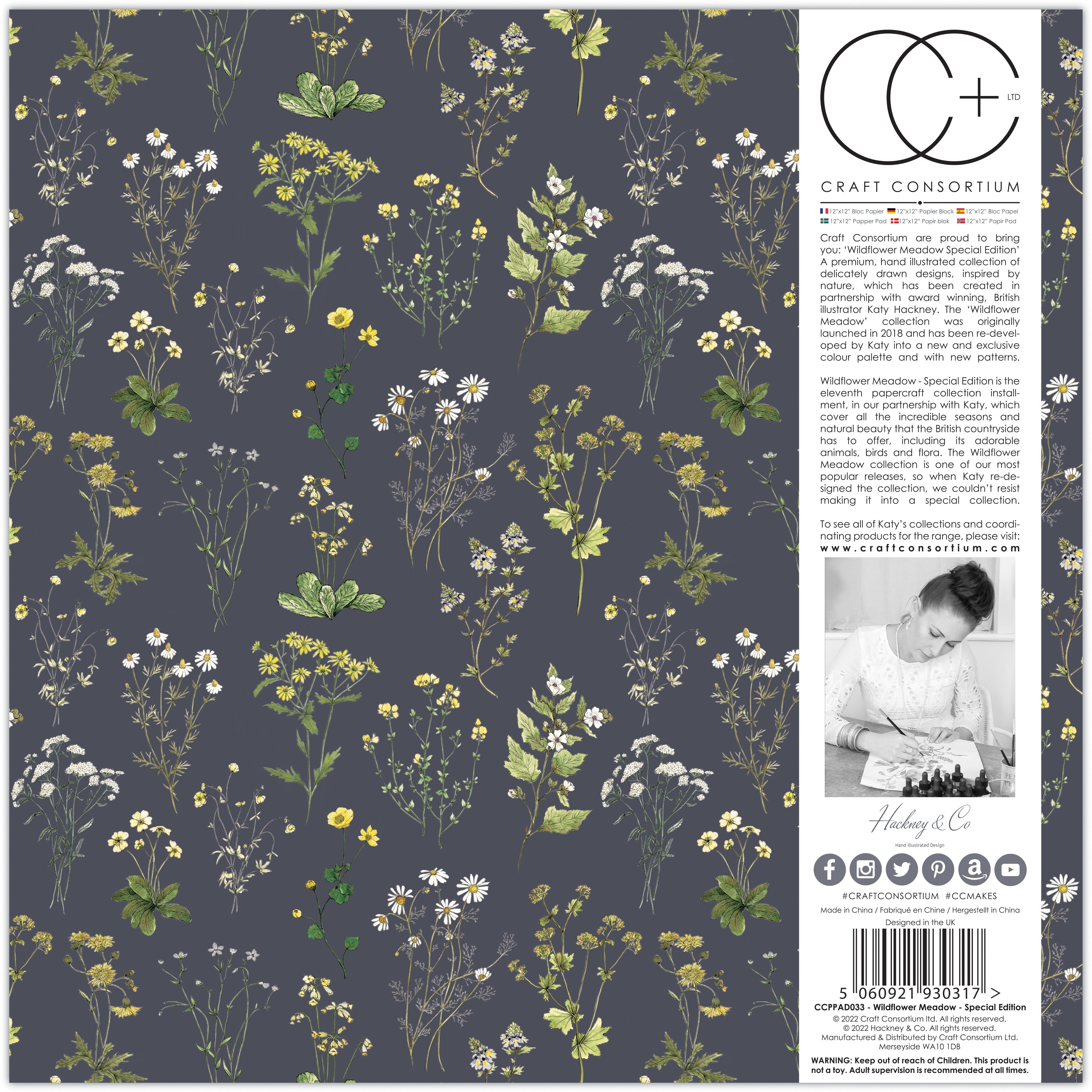 Craft Consortium Wildflower Meadow - SE - 12x12 Pad