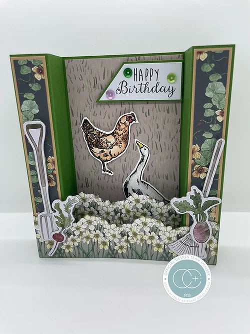 Craft Consortium Gardeners Delight - Chipboard Ephemera