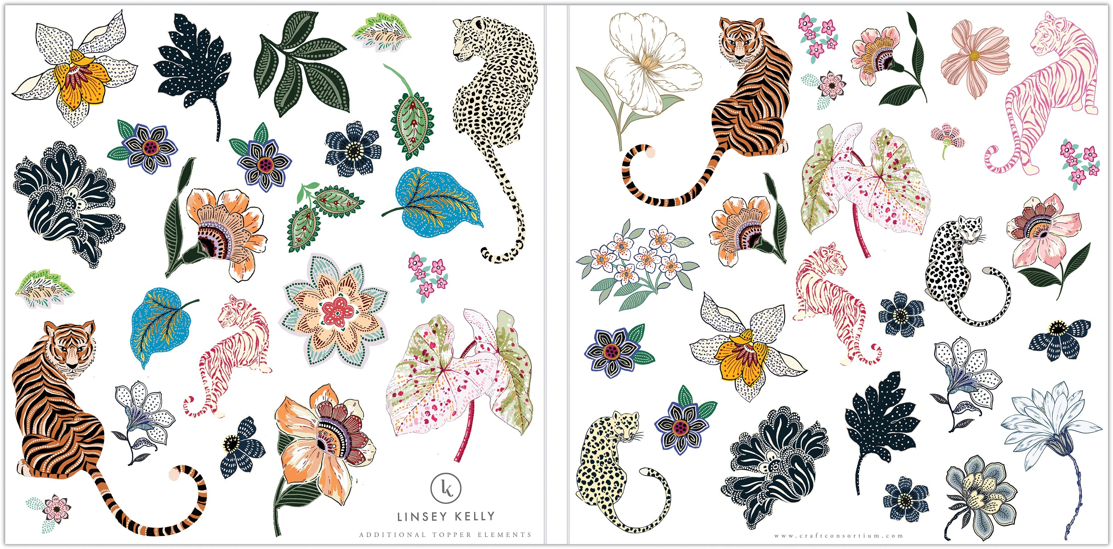 Craft Consortium Enchanted Jungle - 12x12 Paper Pad