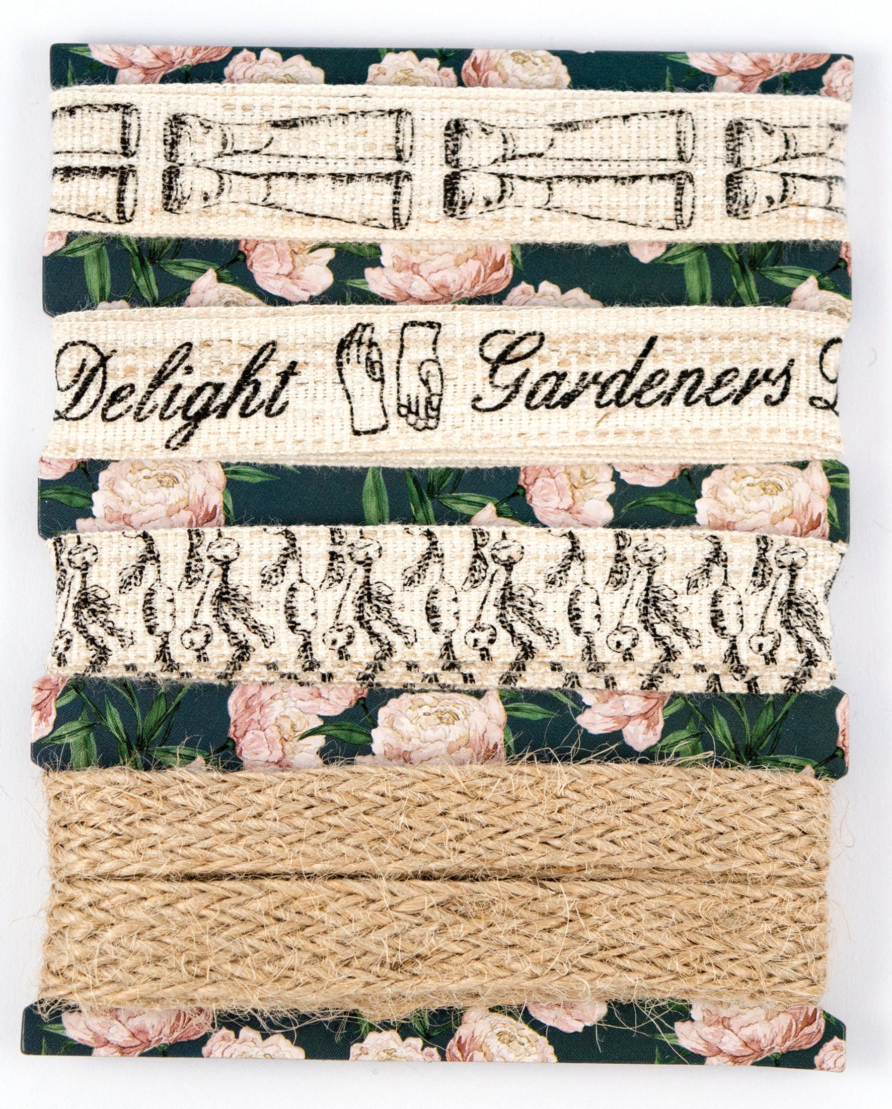 Craft Consortium Gardeners Delight - Lace Ribbons