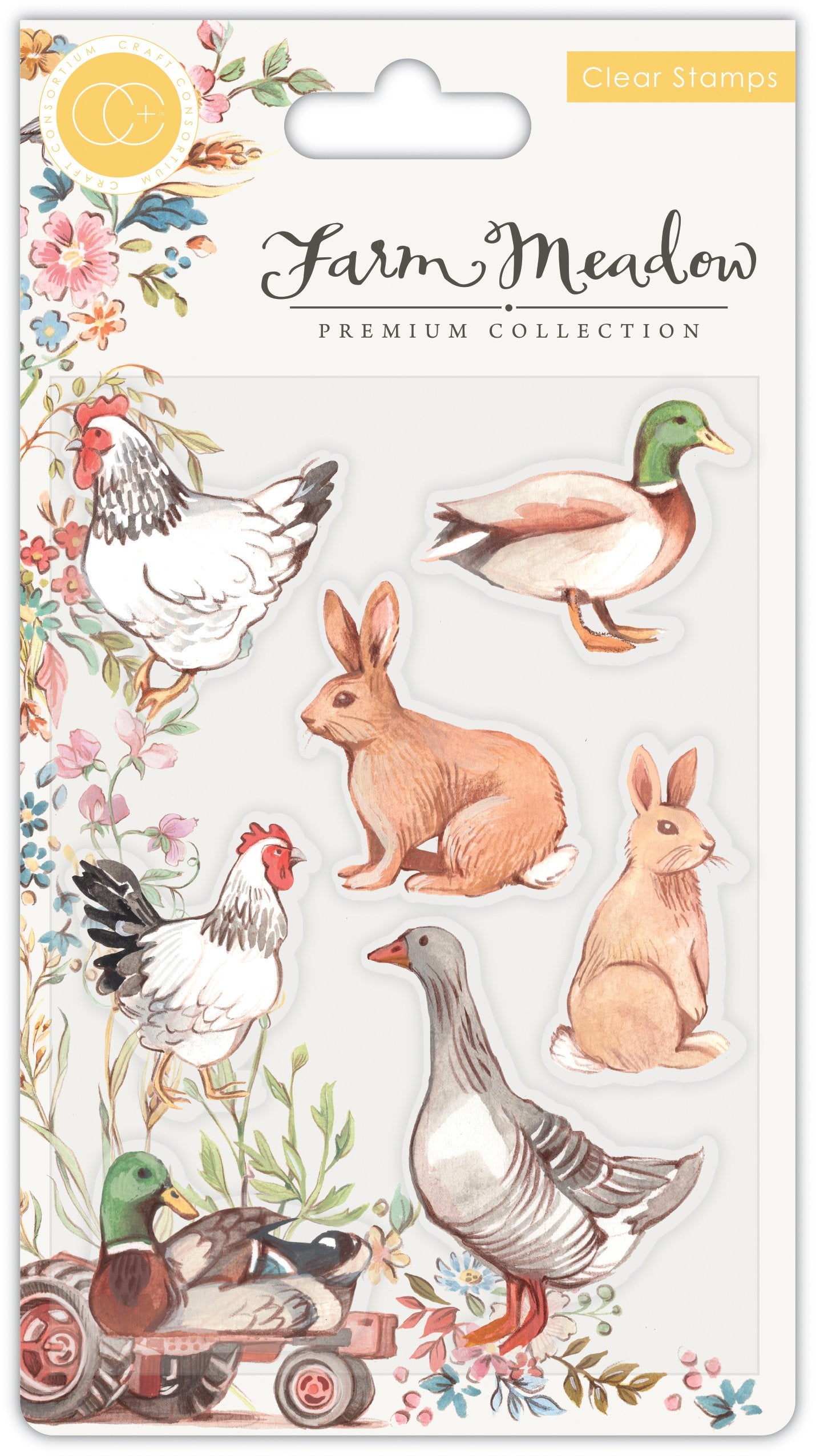 Farm Meadow - Stamp Set - Animals