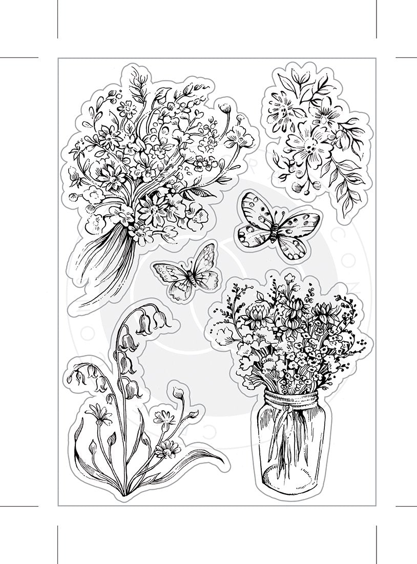 Farm Meadow - Stamp Set - Florals