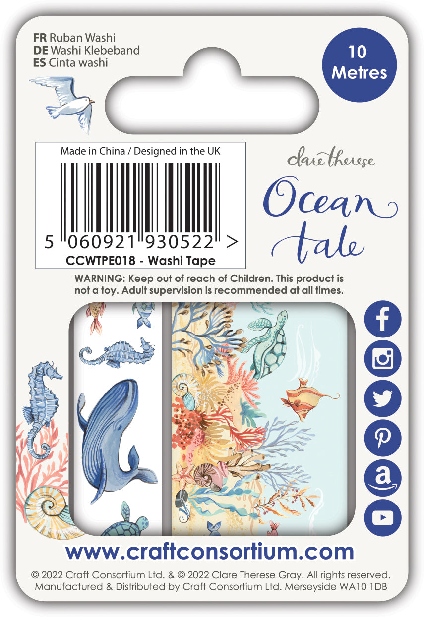 Craft Consortium Ocean Tale - Washi Tape