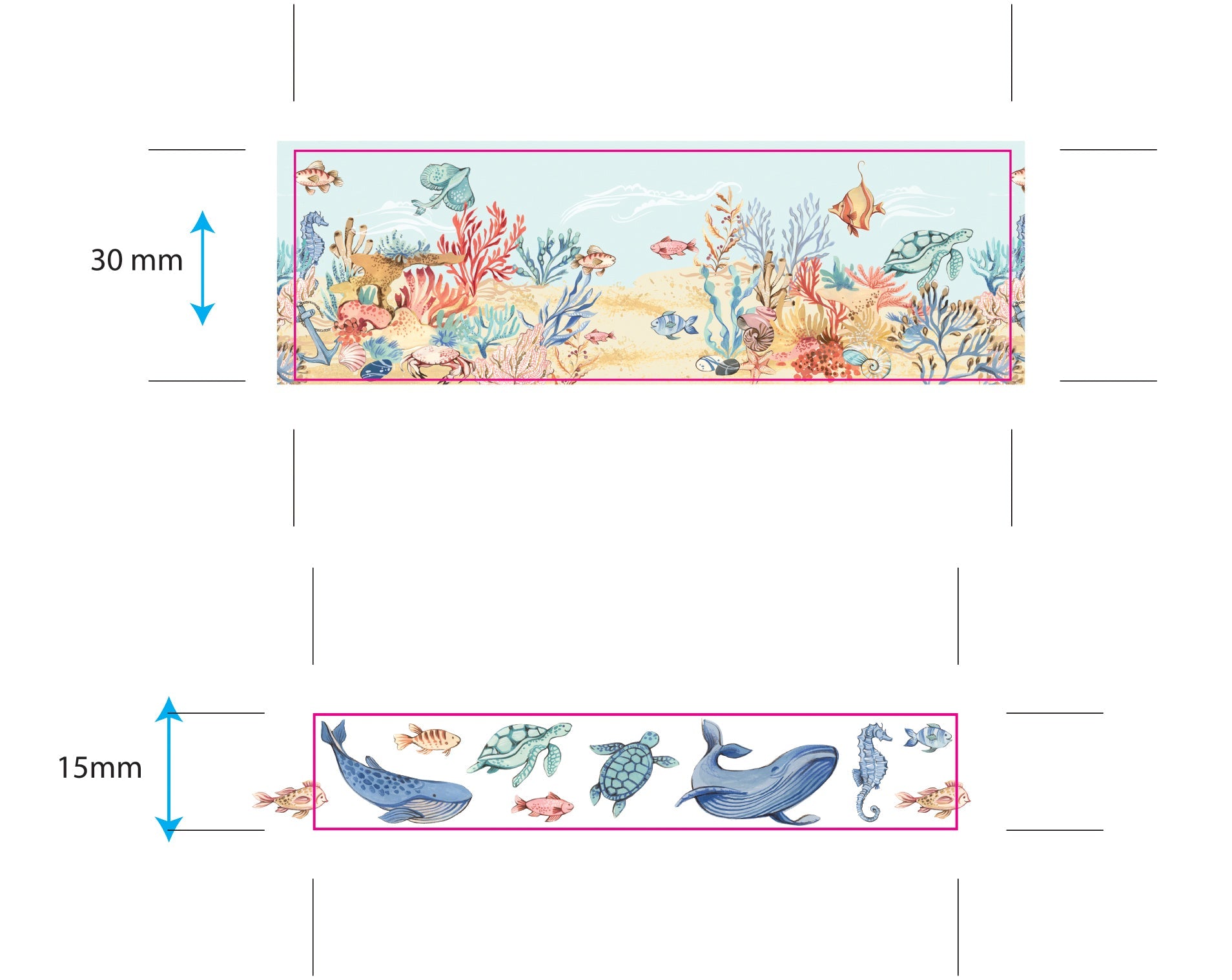 Craft Consortium Ocean Tale - Washi Tape