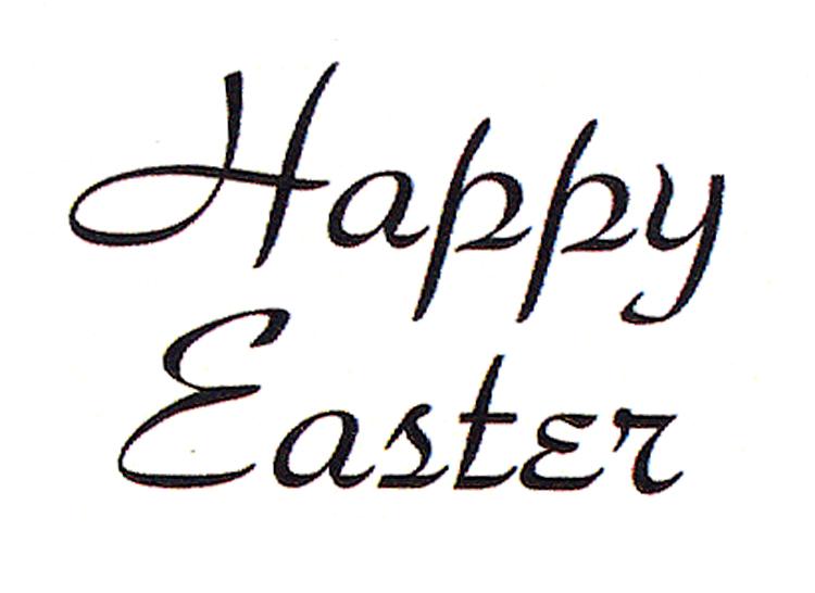 Frog's Whiskers Ink Stamp - Happy Easter