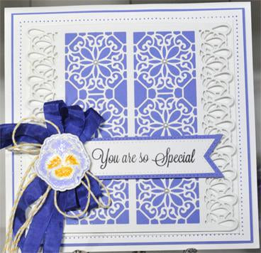 Sue Wilson Dies - Mini Striplet - Ornate Octagons