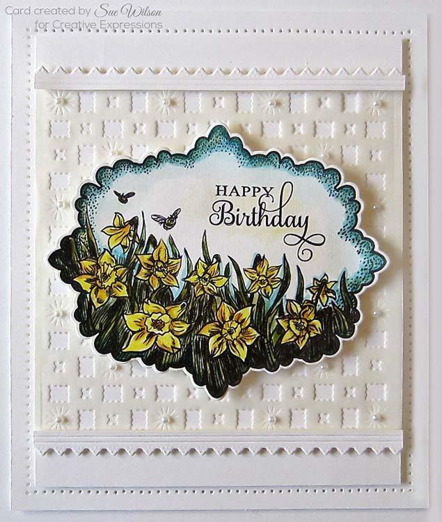 Dies by Sue Wilson Filigree Artistry Collection Diagonal Background