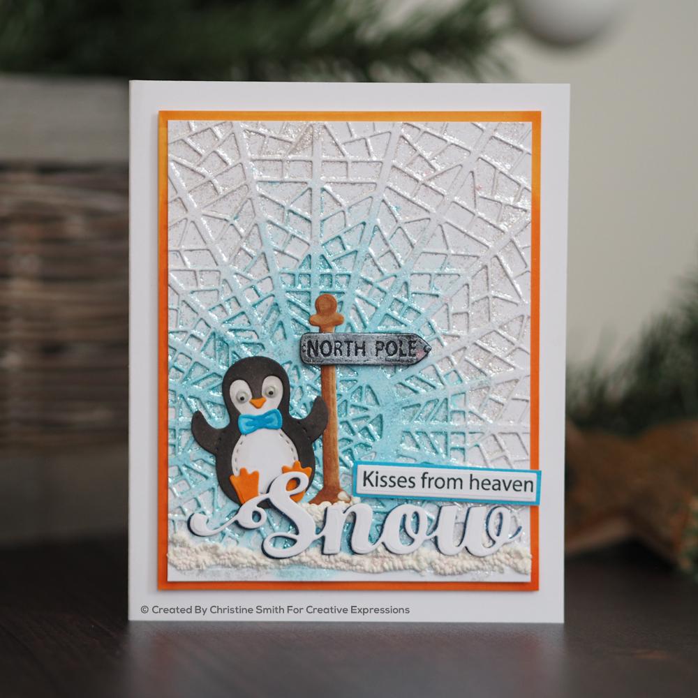 Dies by Sue Wilson Festive Snow