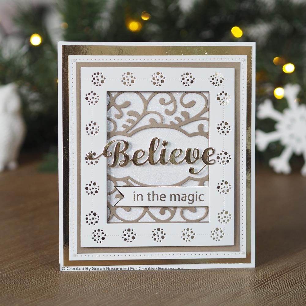 Dies by Sue Wilson Festive Believe