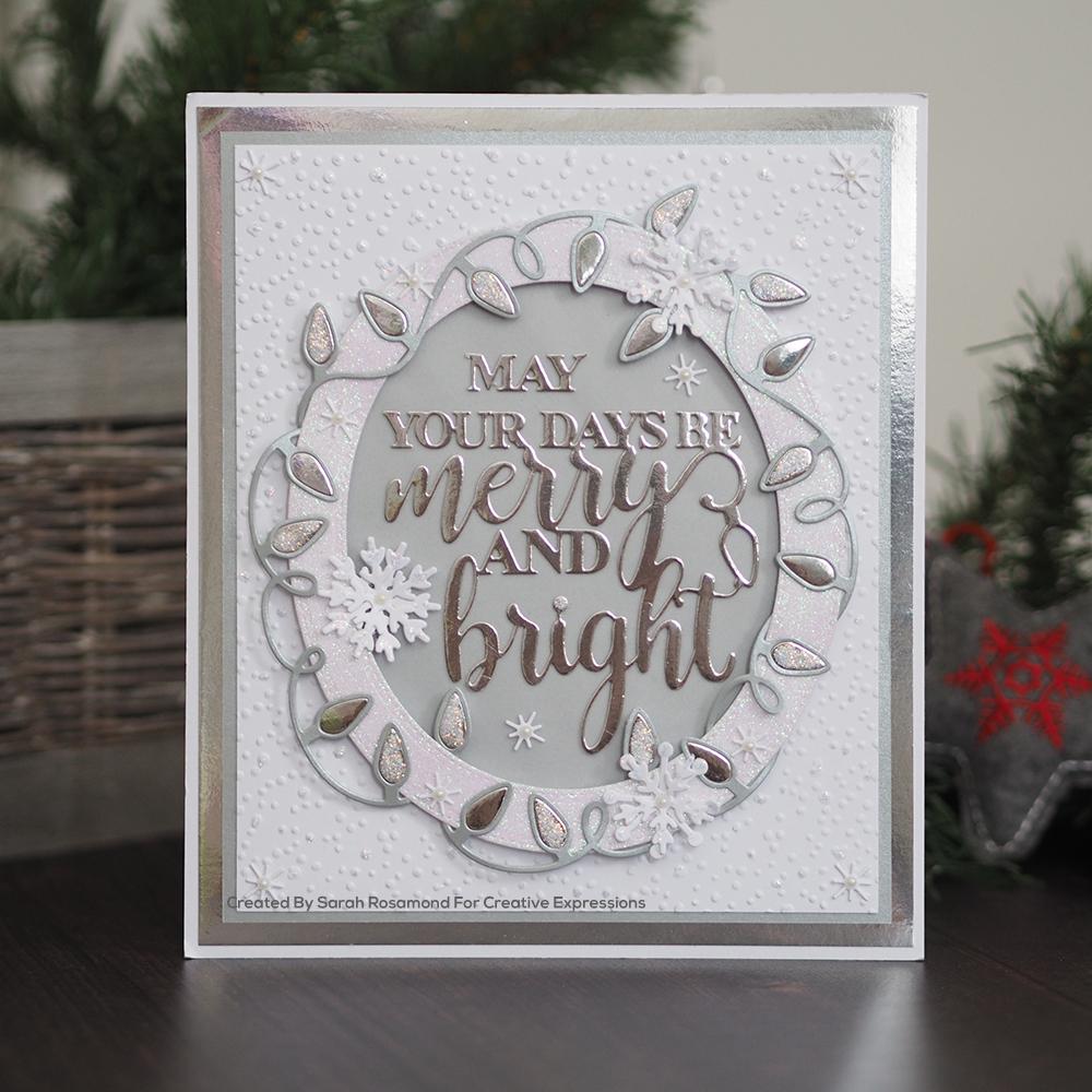 Dies by Sue Wilson Festive Merry & Bright