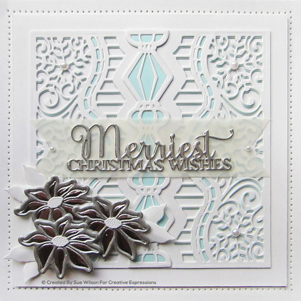 Dies by Sue Wilson Festive Endless Options Jewelled Background