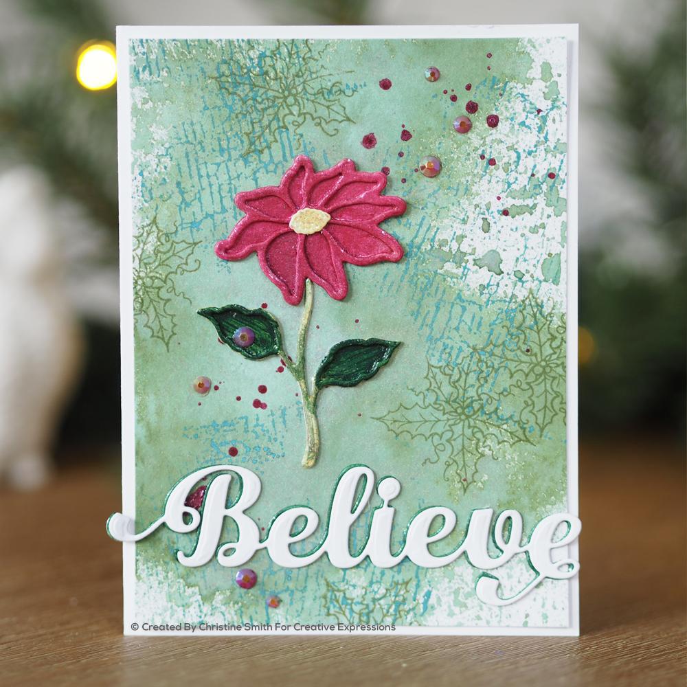 Dies by Sue Wilson Festive Believe