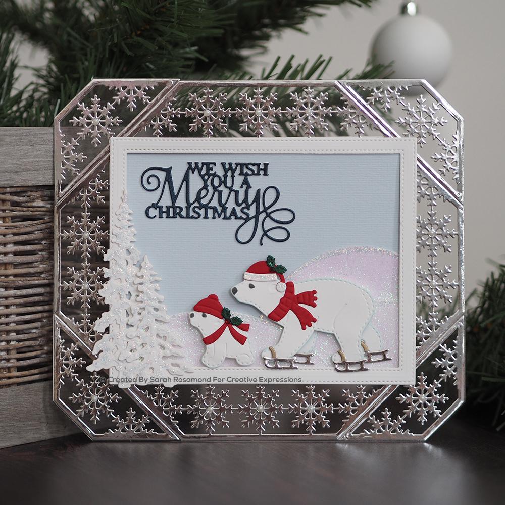 Dies by Sue Wilson Festive Snowflake Adjustable Frame