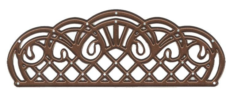 Sue Wilson Dies - Configurations Collection - Scalloped Trellis Adornment