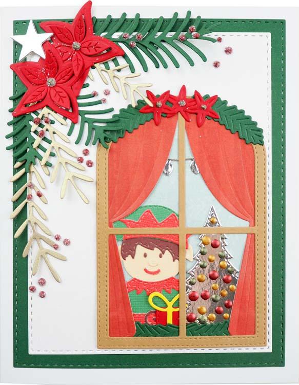 Stitched Collection Cheeky Elf Craft Die