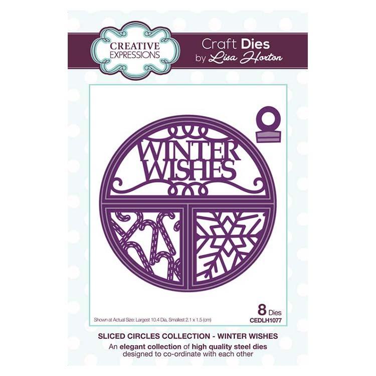 Creative Expressions Split Circles Winter Wishes Craft Die