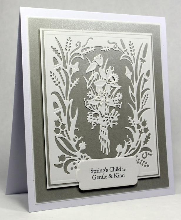 Creative Expressions: Paper Cuts Collection Spring Posy