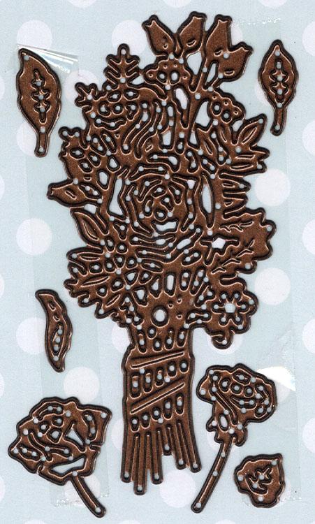 Creative Expressions: Paper Cuts Collection Autumn Posy