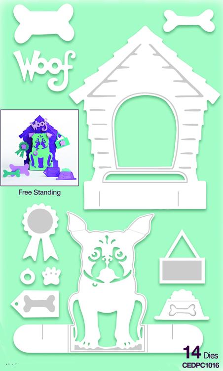 Creative Expressions Die Paper Cuts 3D - The Dog House