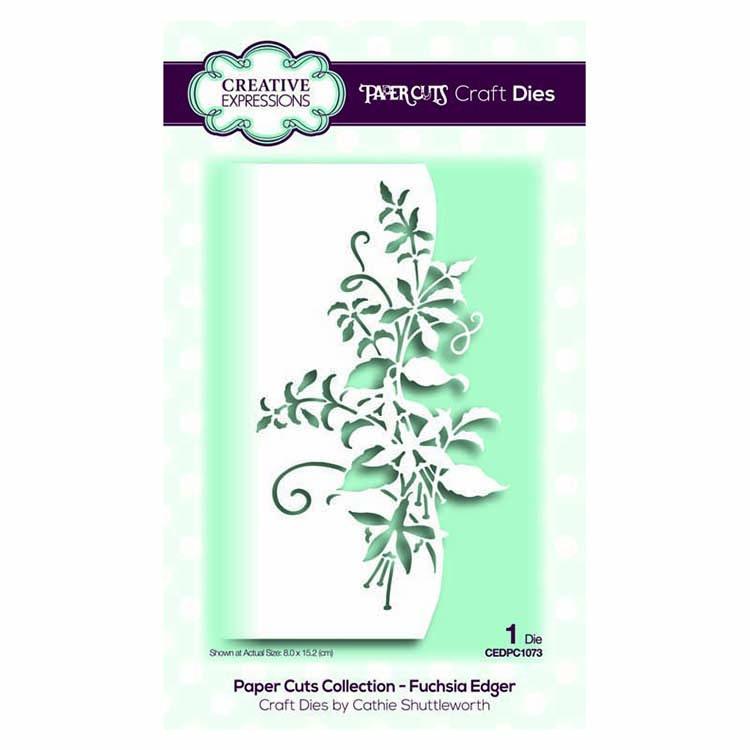 Creative Expressions Paper Cuts Collection - Fuchsia Edger