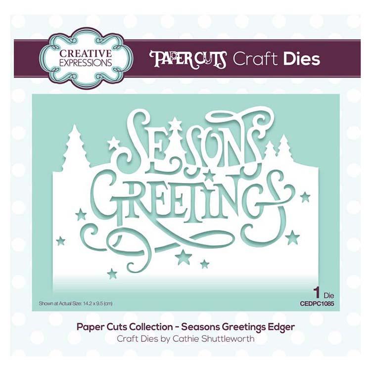 Creative Expressions Paper Cuts Collection - Seasons Greetings