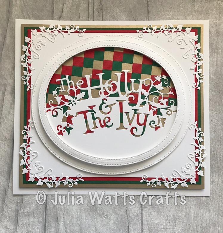 Creative Expressions Paper Cuts Collection - The Holly and the Ivy