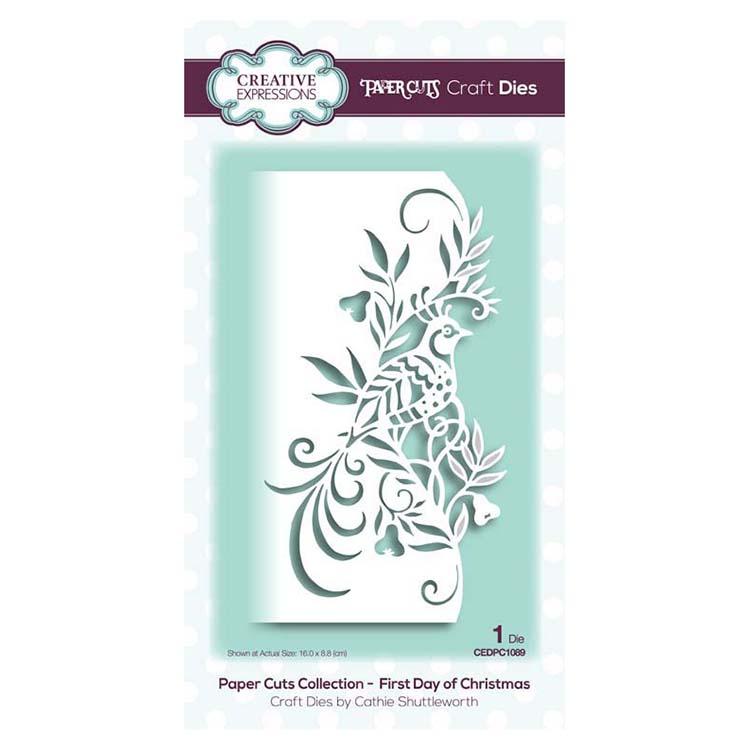 Creative Expressions Paper Cuts Collection - Partridge in a Pear Tree