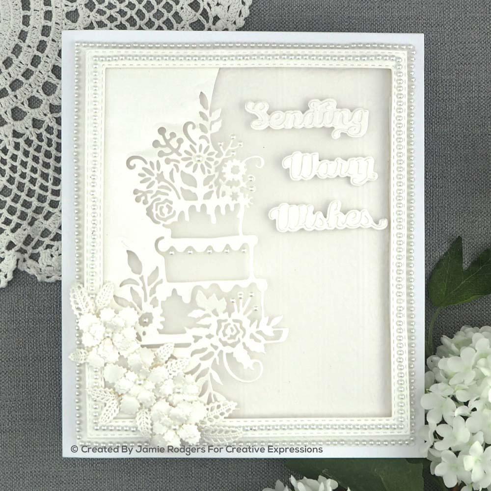 Creative Expressions Paper Cuts Celebration Cake Edger Craft Die