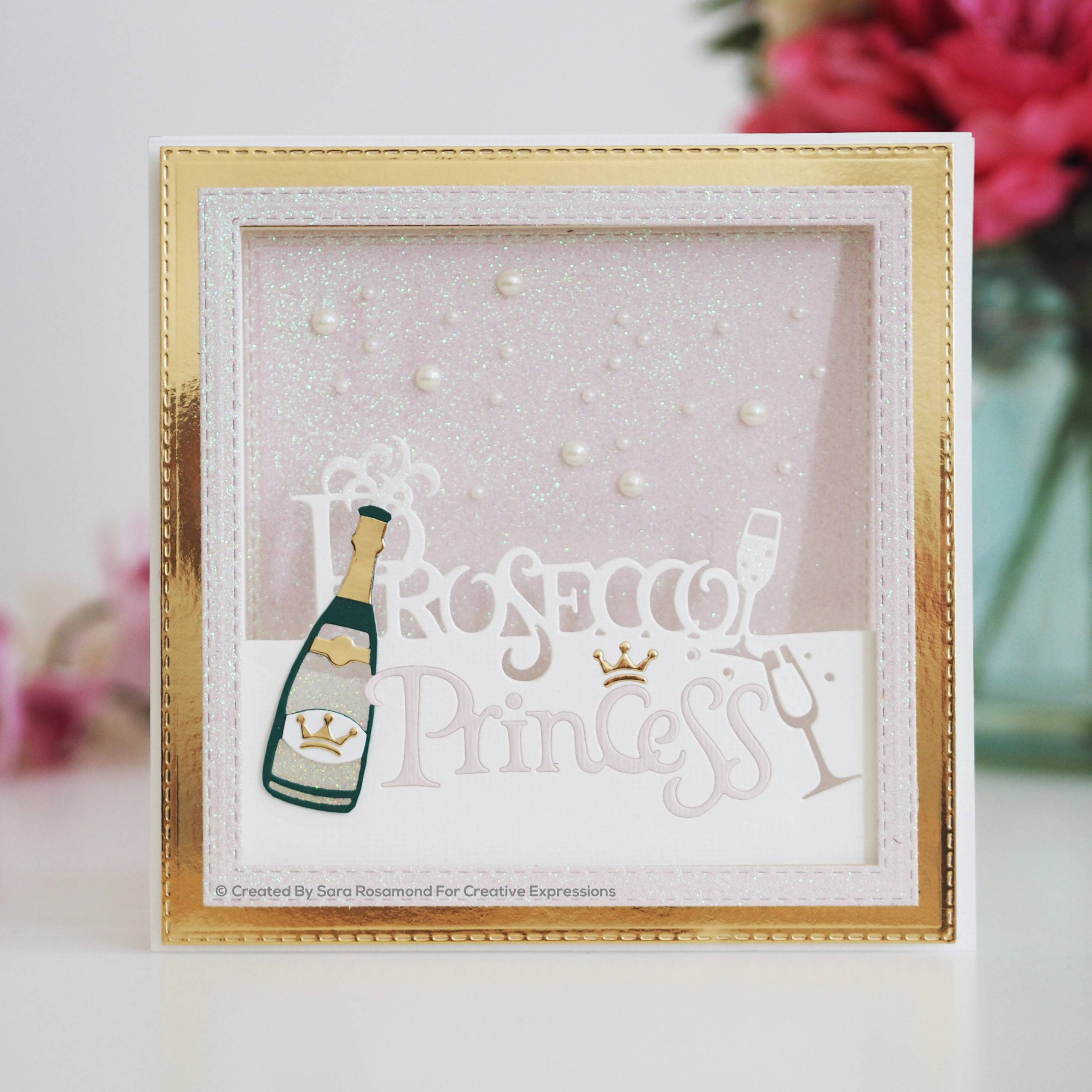 Paper Cuts Collection - Prosecco Princess Edger