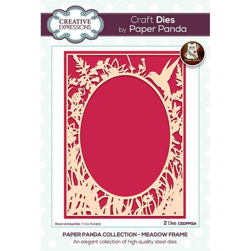 Paper Panda Meadow Frame Craft Die