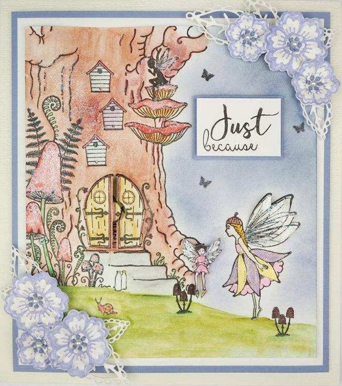 Creative Expressions Willowby Woods Collection - Fairy Doors Craft Die