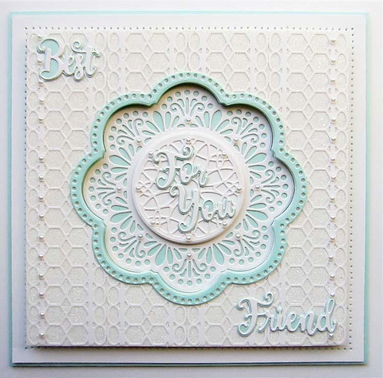 Creative Expressions Mini Shadowed Sentiments Best Friend