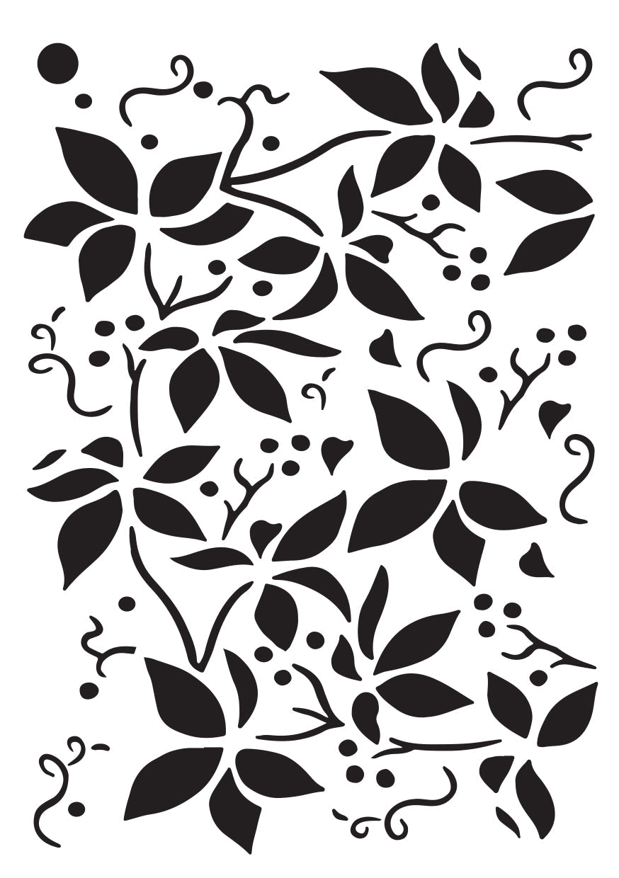 Creative Expressions Mini Stencil Flourish 4 in x 3 in