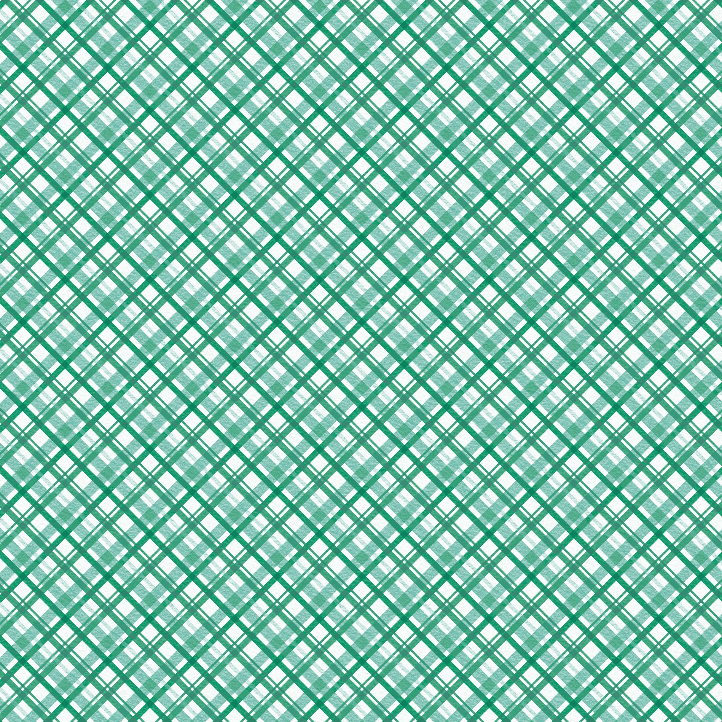 Creative Expressions Sam Poole A Gingham Christmas 8 in x 8 in Paper Pad