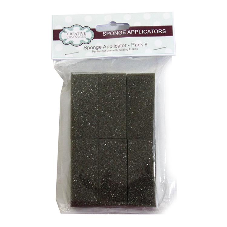 Creative Expressions Sponge Applicator (Pack of 6)