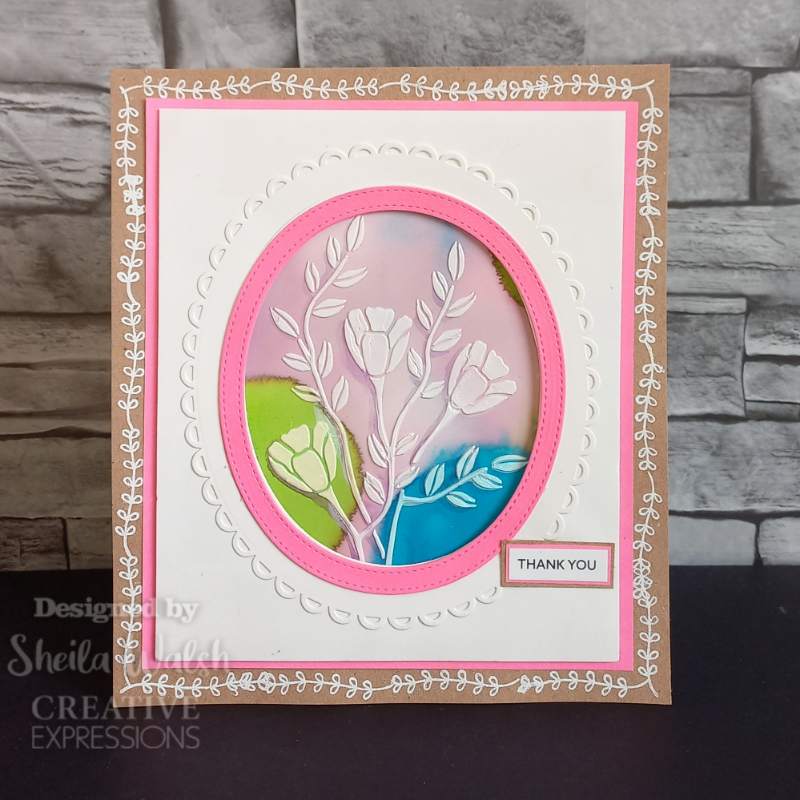 Creative Expressions Helen Colebrook Blooming Marvelous 6 in x 4 in Clear Stamp Set