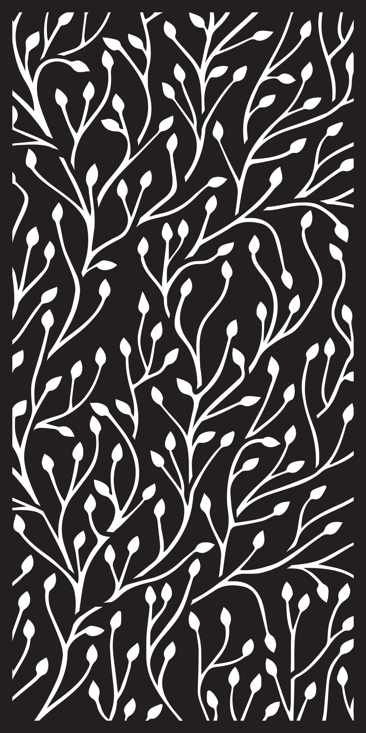 Creative Expressions Branching Out DL Stencil 4 in x 8 in (10.0 x 20.3 cm)