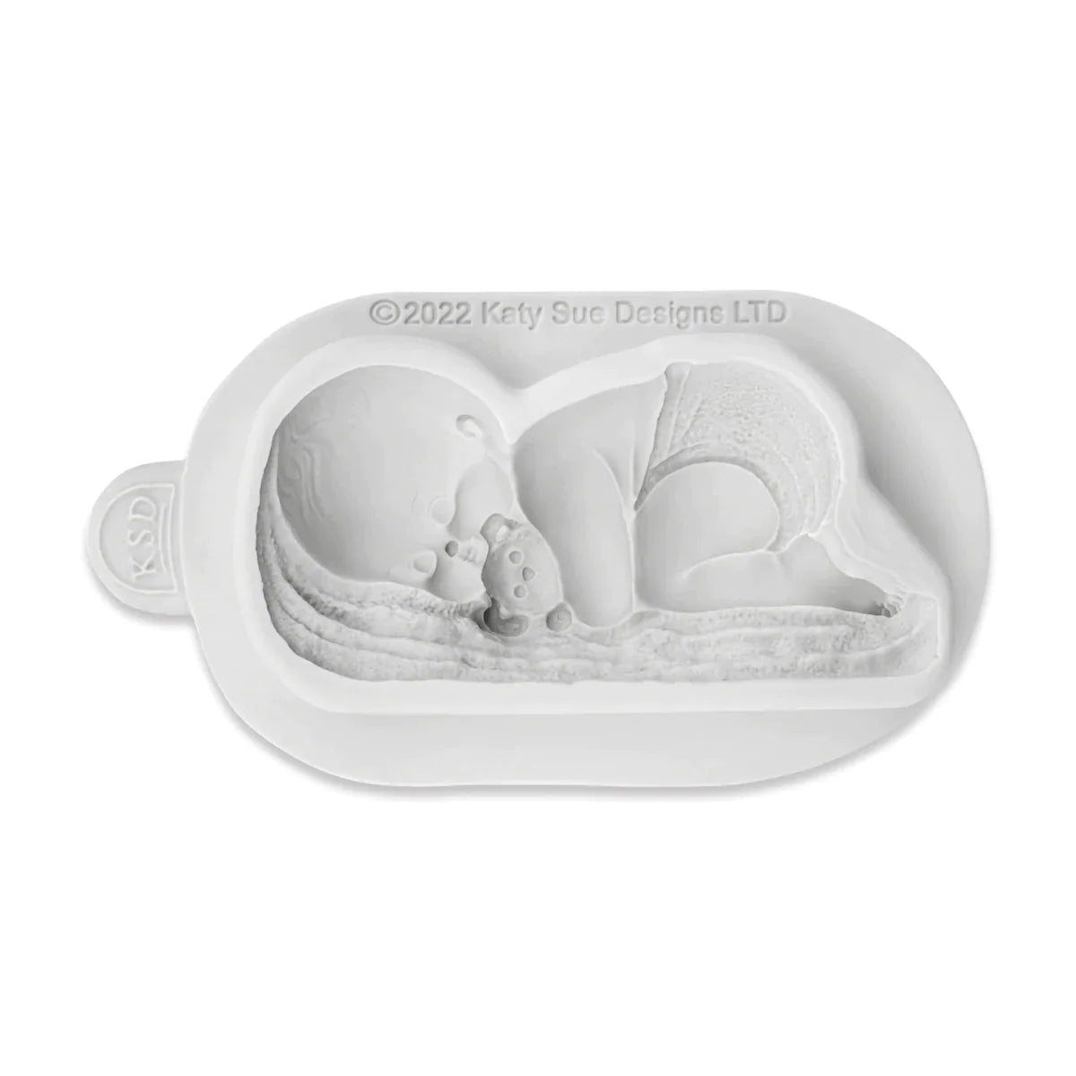 Baby on Blanket Silicone Mould