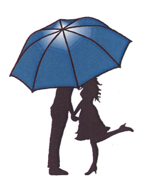 Frog's Whiskers Ink Stamp - Umbrella Kisses