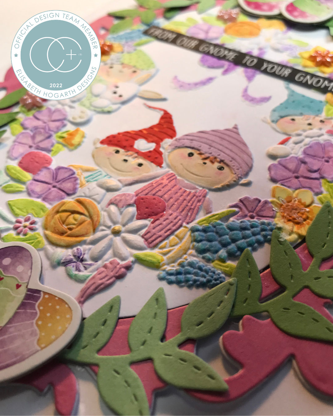 Craft Consortium Let Spring Begin - 3D Embossing Folder