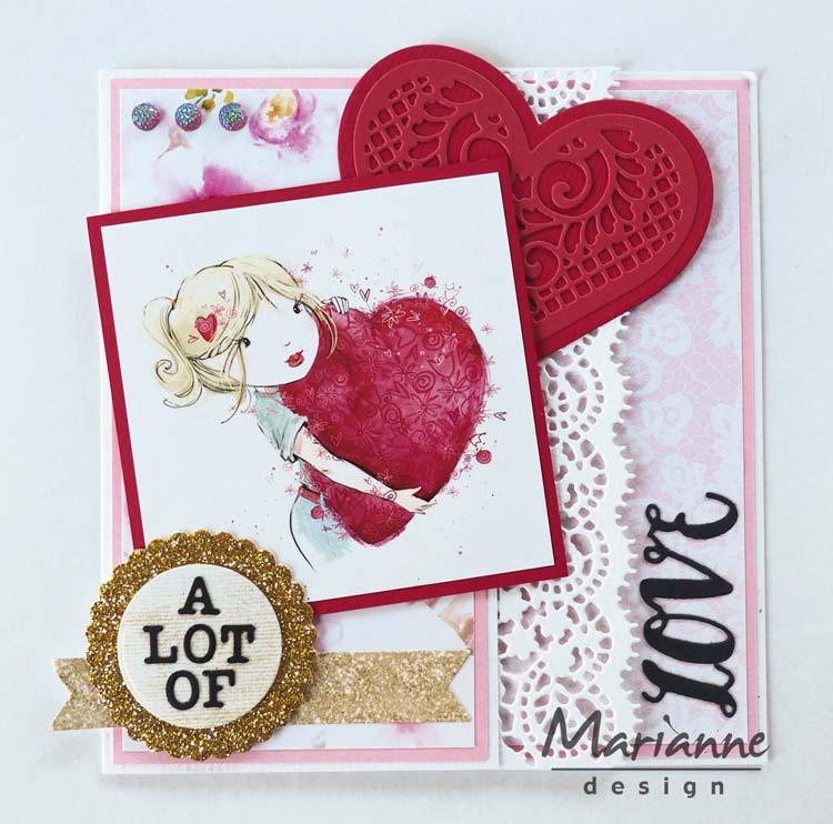 Marianne Design Collectables Rosettes & Labels