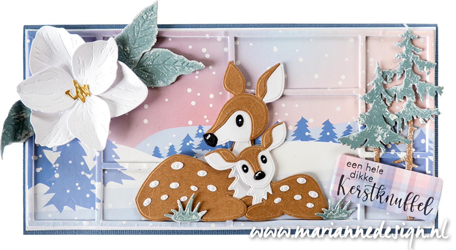 Marianne Design Collectables Die - Eline's Deer Family